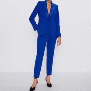 Cobalt blue Zara pants